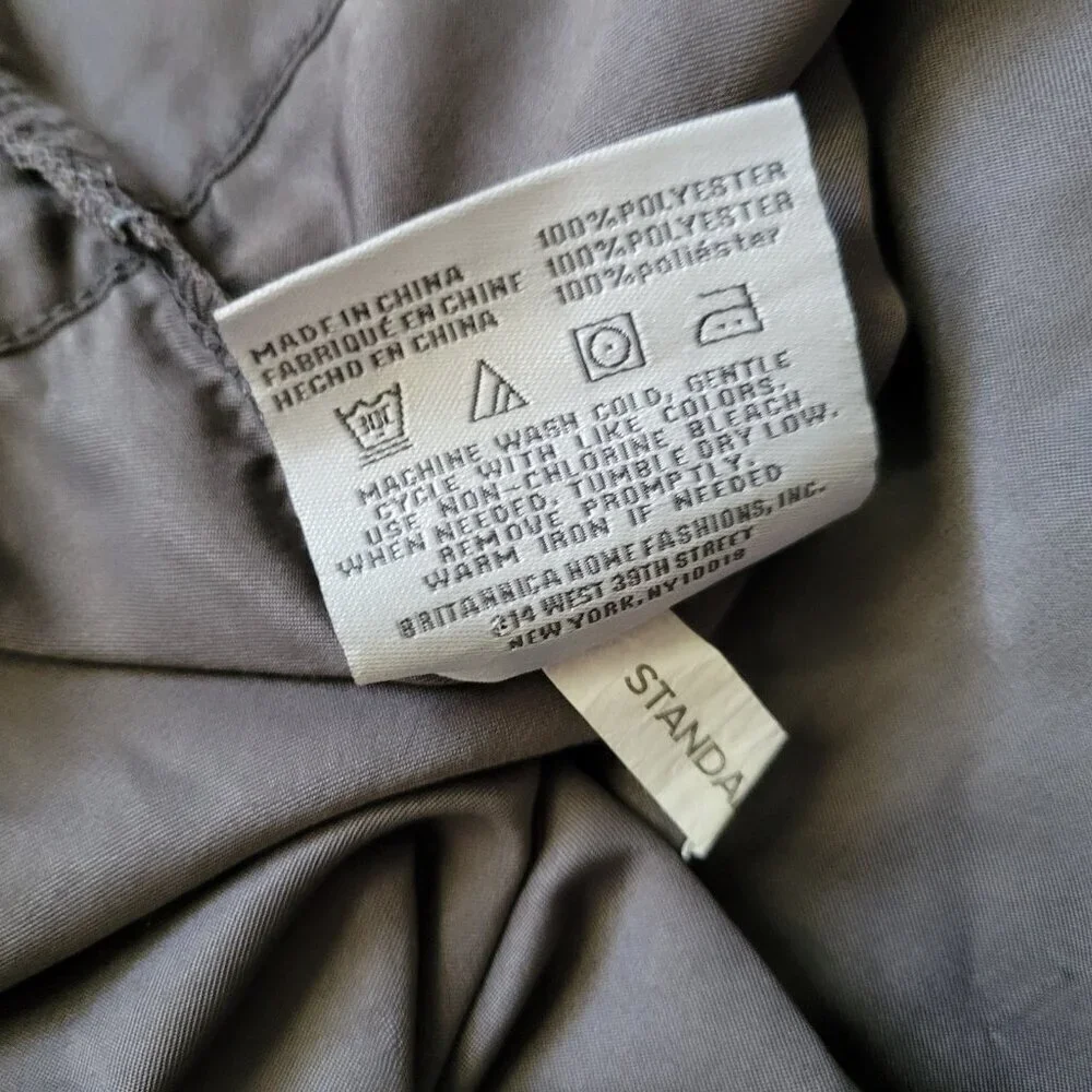 UGG Pillowcase Standard Size Gray